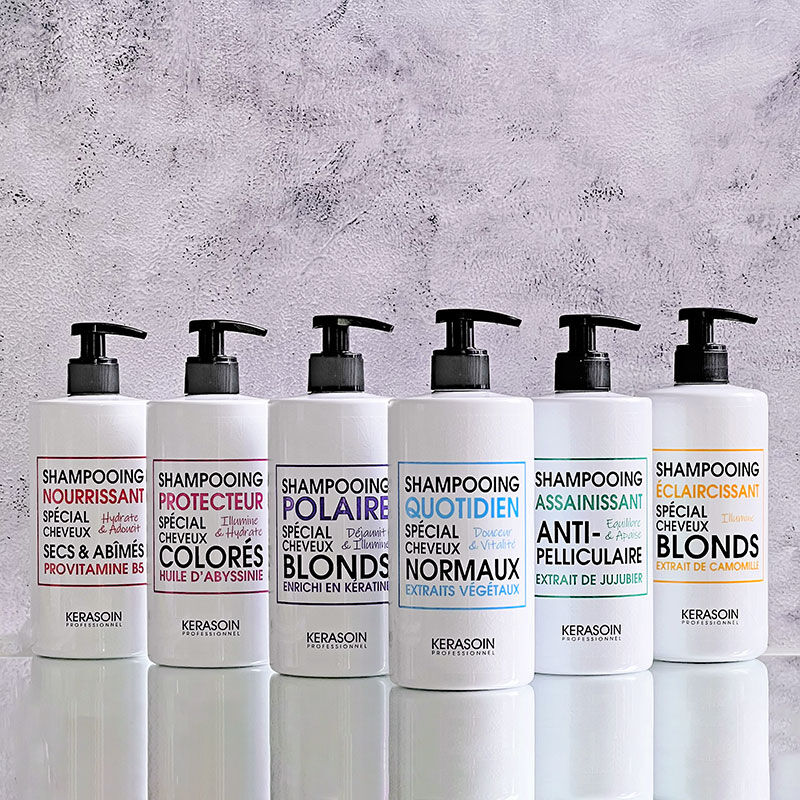Shampooing reconstructeur à la kératine pour cheveux très abîmés 500ml