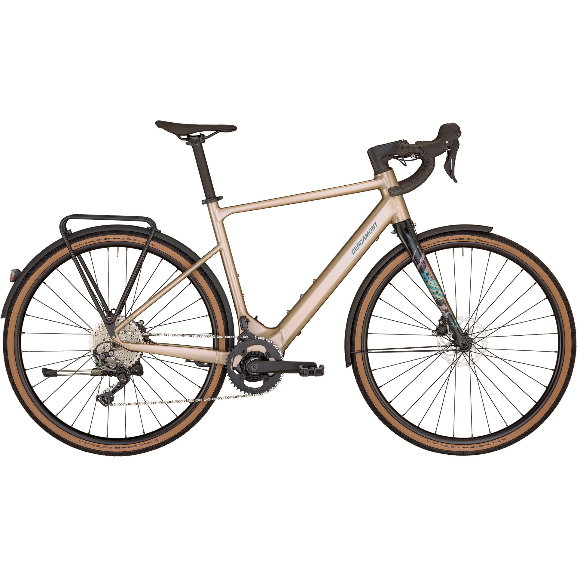 Bergamont E-Grandurance RD 8 E-Gravel Bike matt flaky beige