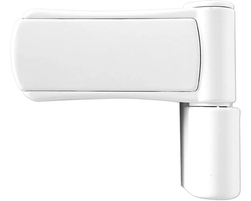 Voordeur aluminium/PVC Smart A400 2.0 RC2 wit 1000 x 2100 links incl. montageset, kruk, profielcilinder incl. 3 sleutels