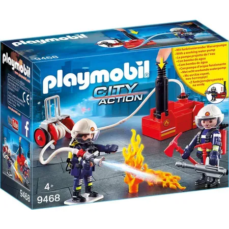 PLAYMOBIL® 9468 Feuerwehrmänner mit Löschpumpe