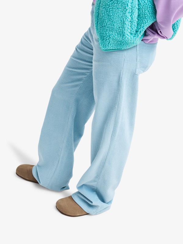 Dawn Patrol Corduroy Pantalon en velours Bleu Femme