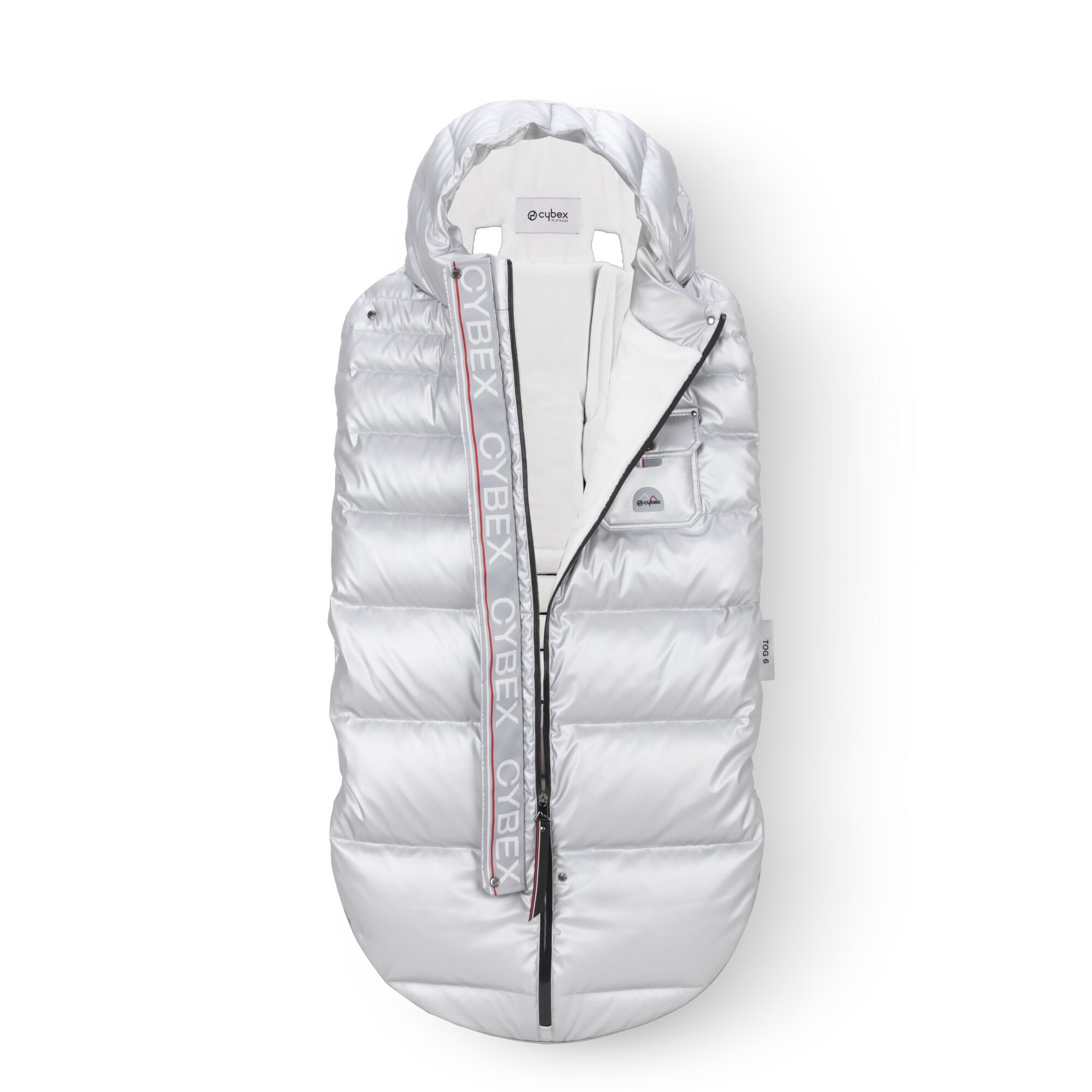 Platinum Winter Fußsack Arctic Silver