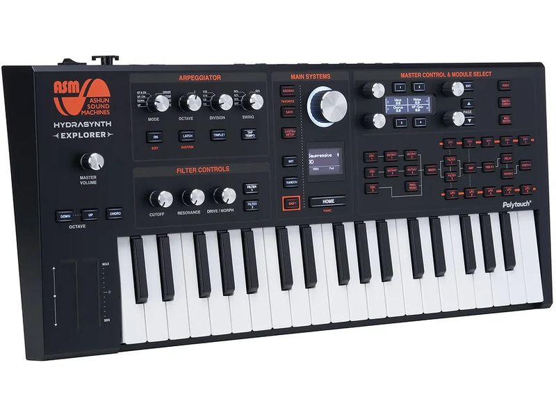 ASM HYDRASYNTH Explorer Halbgewichtetes Keyboard