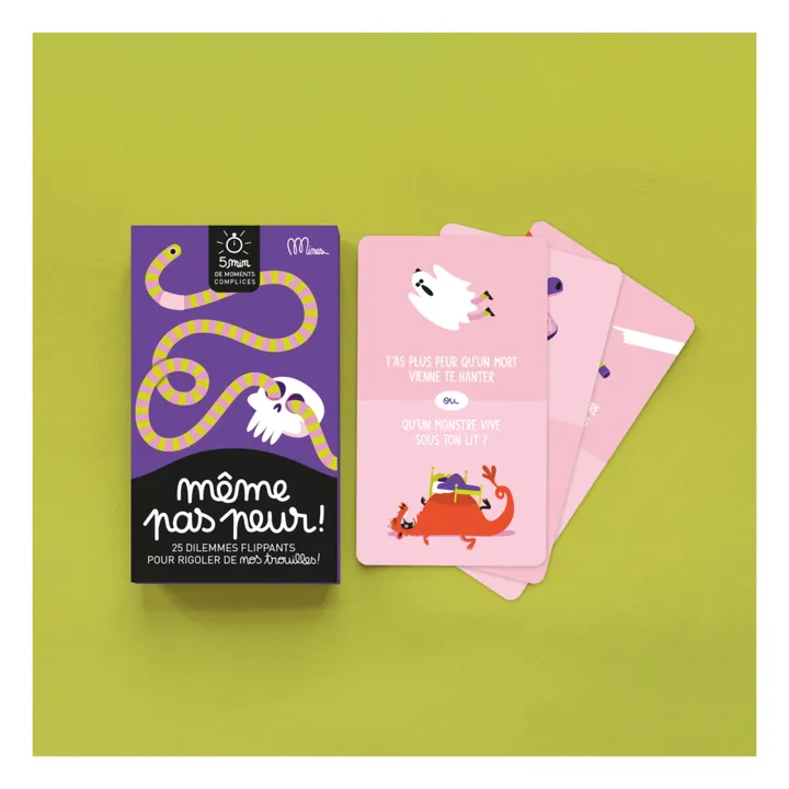 Minus Editions Jeu de cartes - Même pas peur