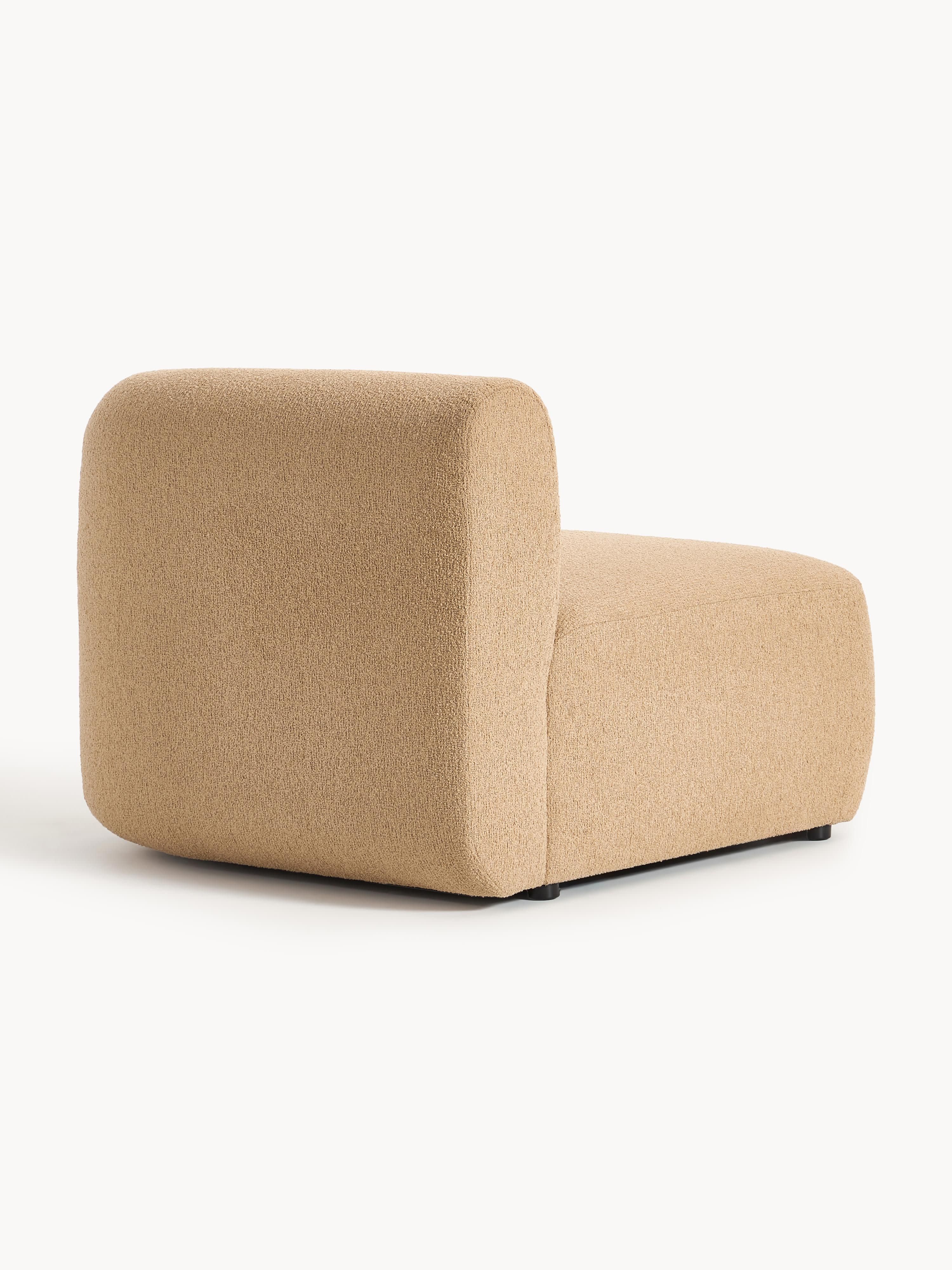 Bouclé hoekmodule Sofia