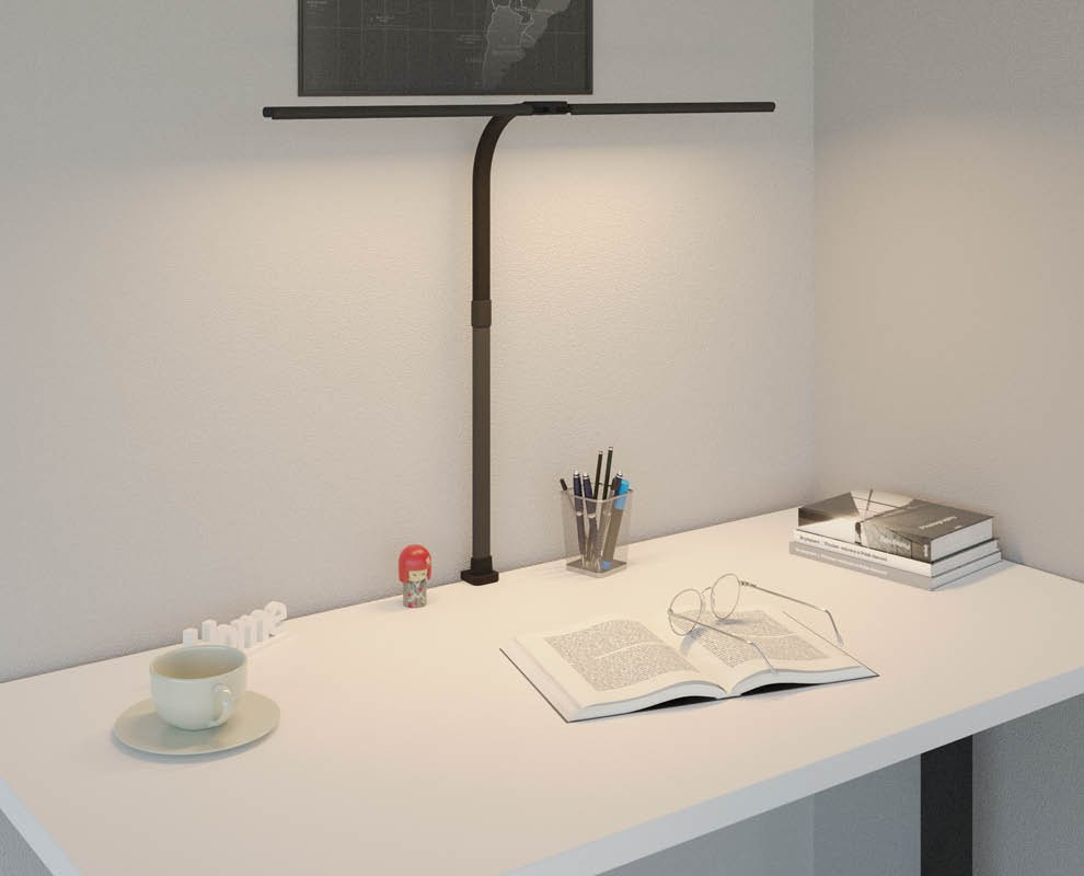 Nova LED Screenbar Schreibtisch Leuchte Monitor Lampe Klemmleuchte (41-5011.008) - Schwarz
