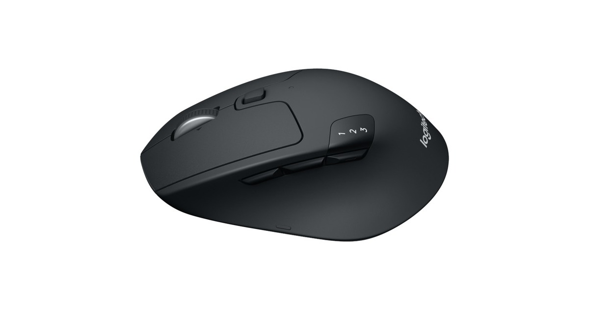 LogitechM720 Triathlon Mouse  (Zwart, 1000 dpi)