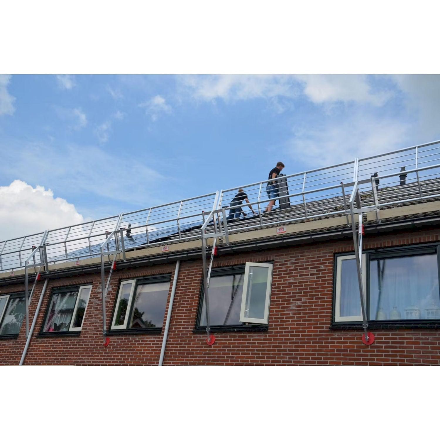 Little Jumbo RSS Dakrandbeveiligingset Hellend Dak 6m - 43810600