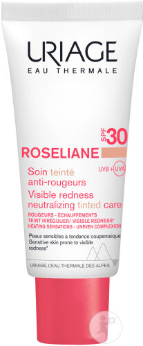 Uriage Roséliane CC Cream IP30 Peaux Sensibles Sujettes Aux Rougeurs Tube 40ml