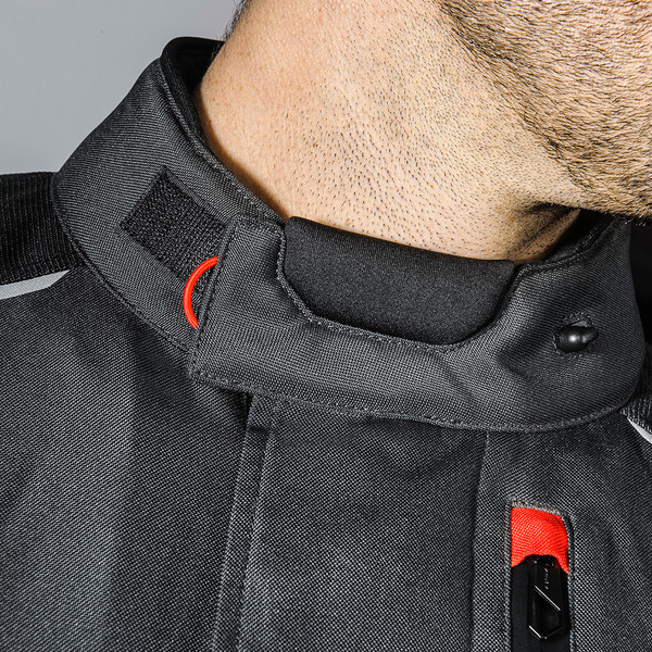 Ixon - Veste Balder Noir / Gris / Rouge
