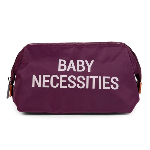 Trousse De Toilette Baby Necessities Aubergine - CHILDHOME