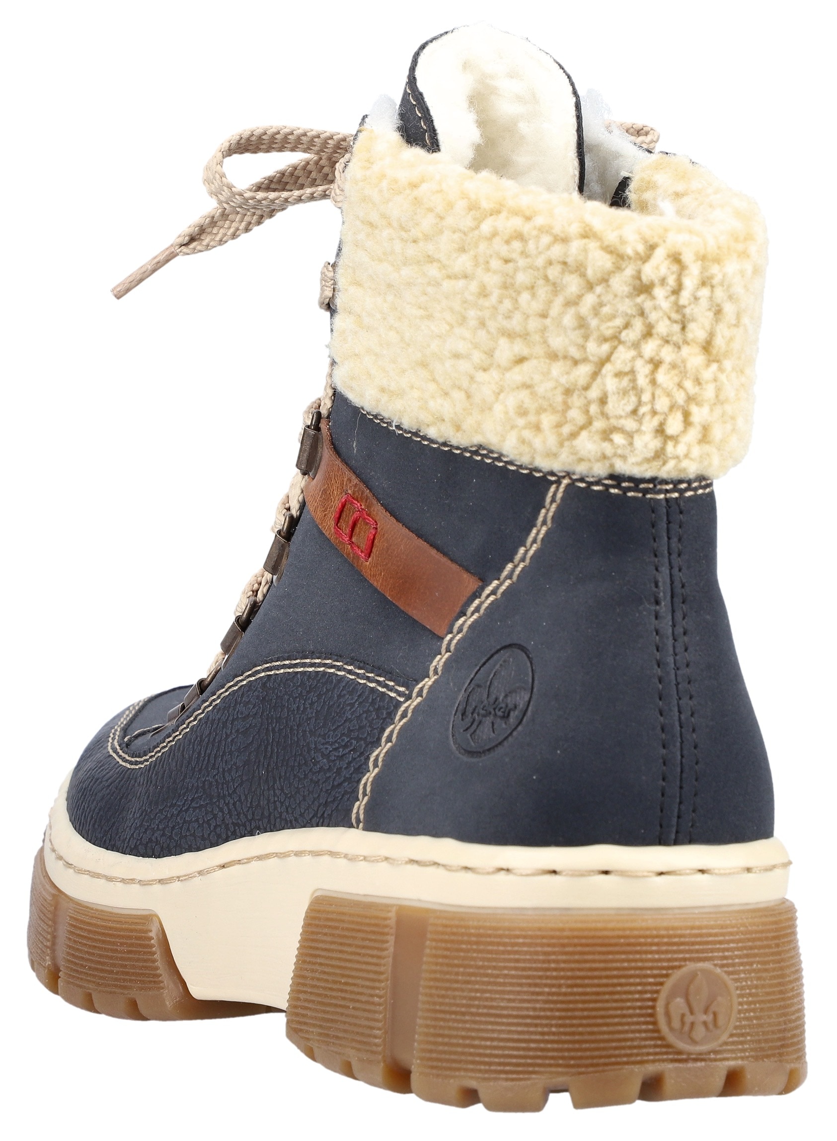 Rieker Winterboots  , Schnürboots, Winterstiefelette mit Warmfutter ausgestattet