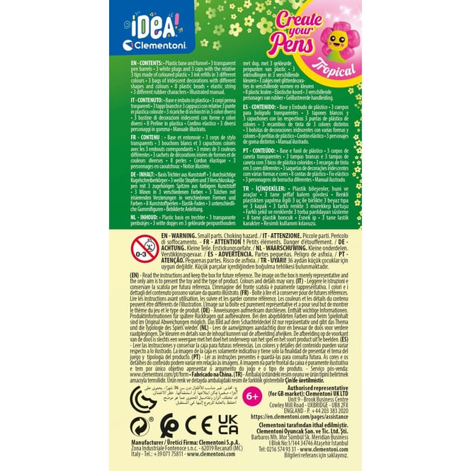 IDEA - Kreativset Stifte  - Tropical