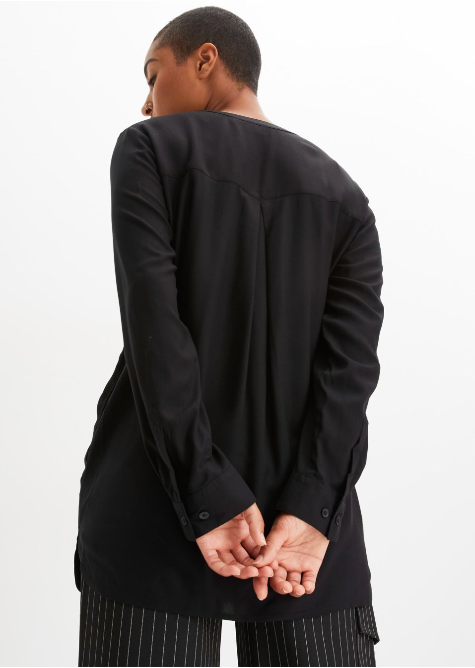 Blouse à imprimé brillant
