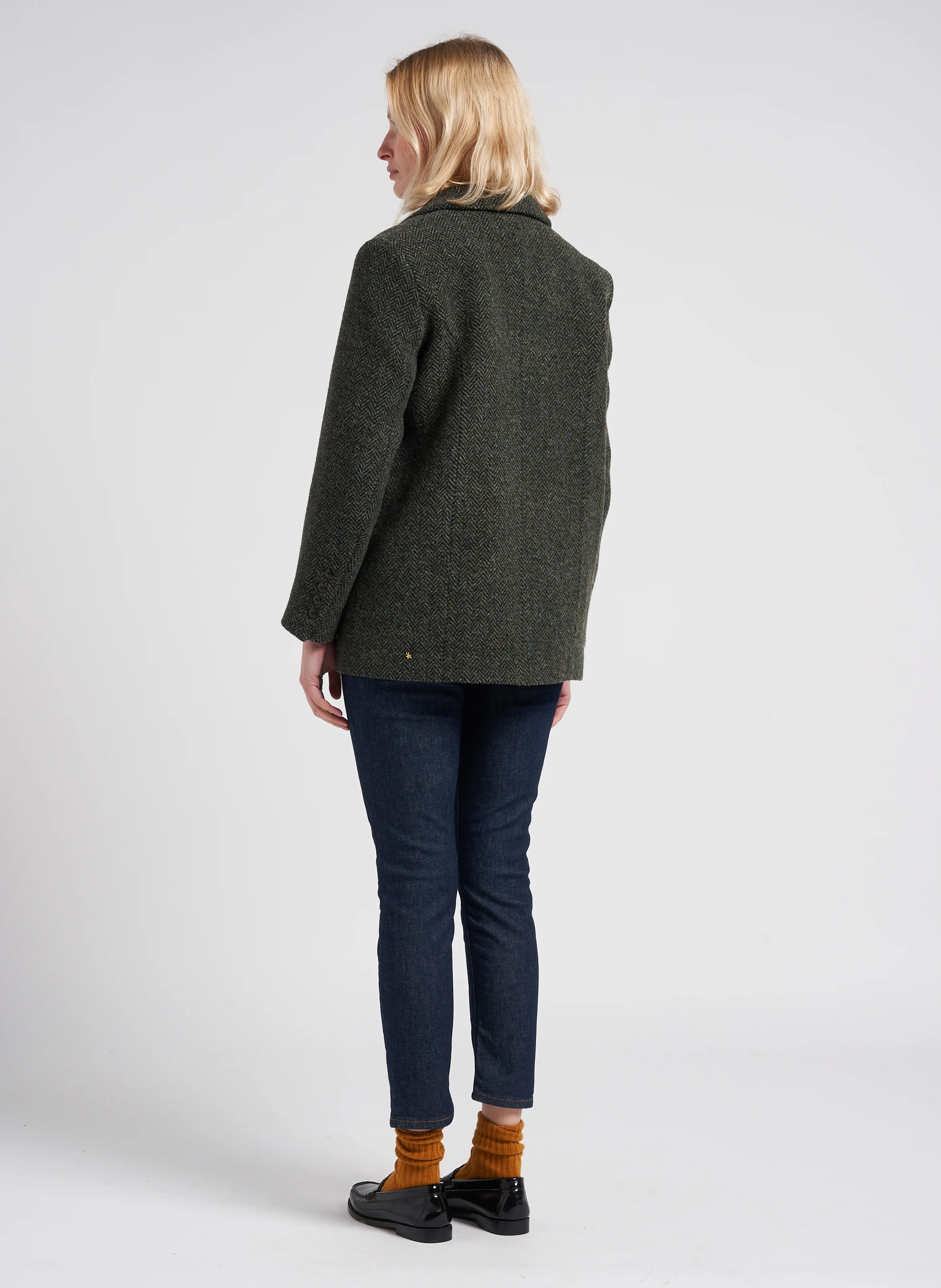 CRYSTAL - Jean slim en coton mélangé | Bleu
