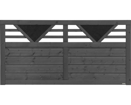Konsta Andria voortuinhek 180 x 90 cm antraciet