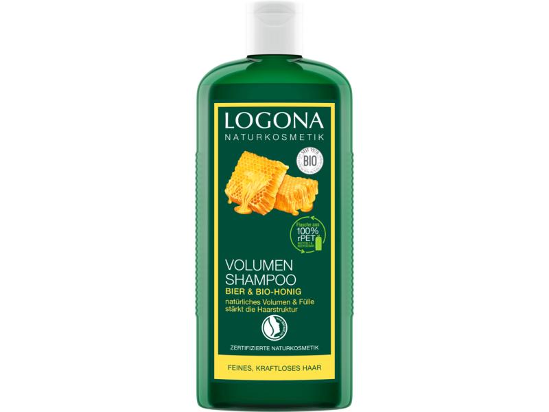 Logona Shampoo Volumen Bier-Honig 250 ml Shampoo für mehr Fülle