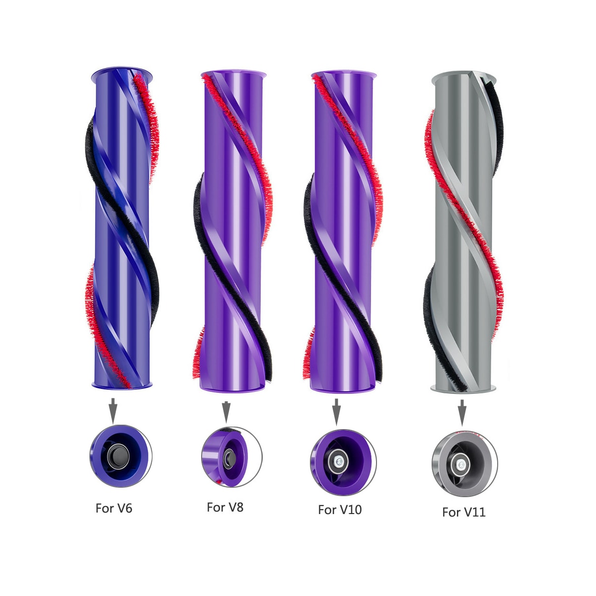 Rullebørste for Dyson V11 støvsuger