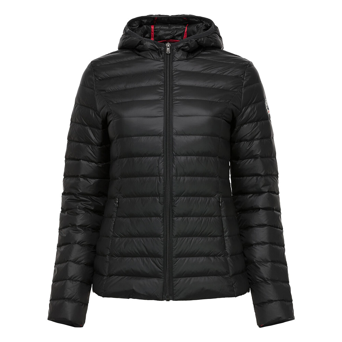 JOTT<br>Jaqueta acolchoada de plumas com capuz e zíper Cloe