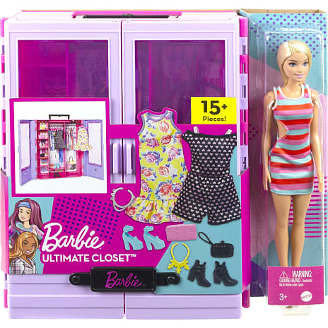Barbie 2022 Ultimate Klædeskab med dukke