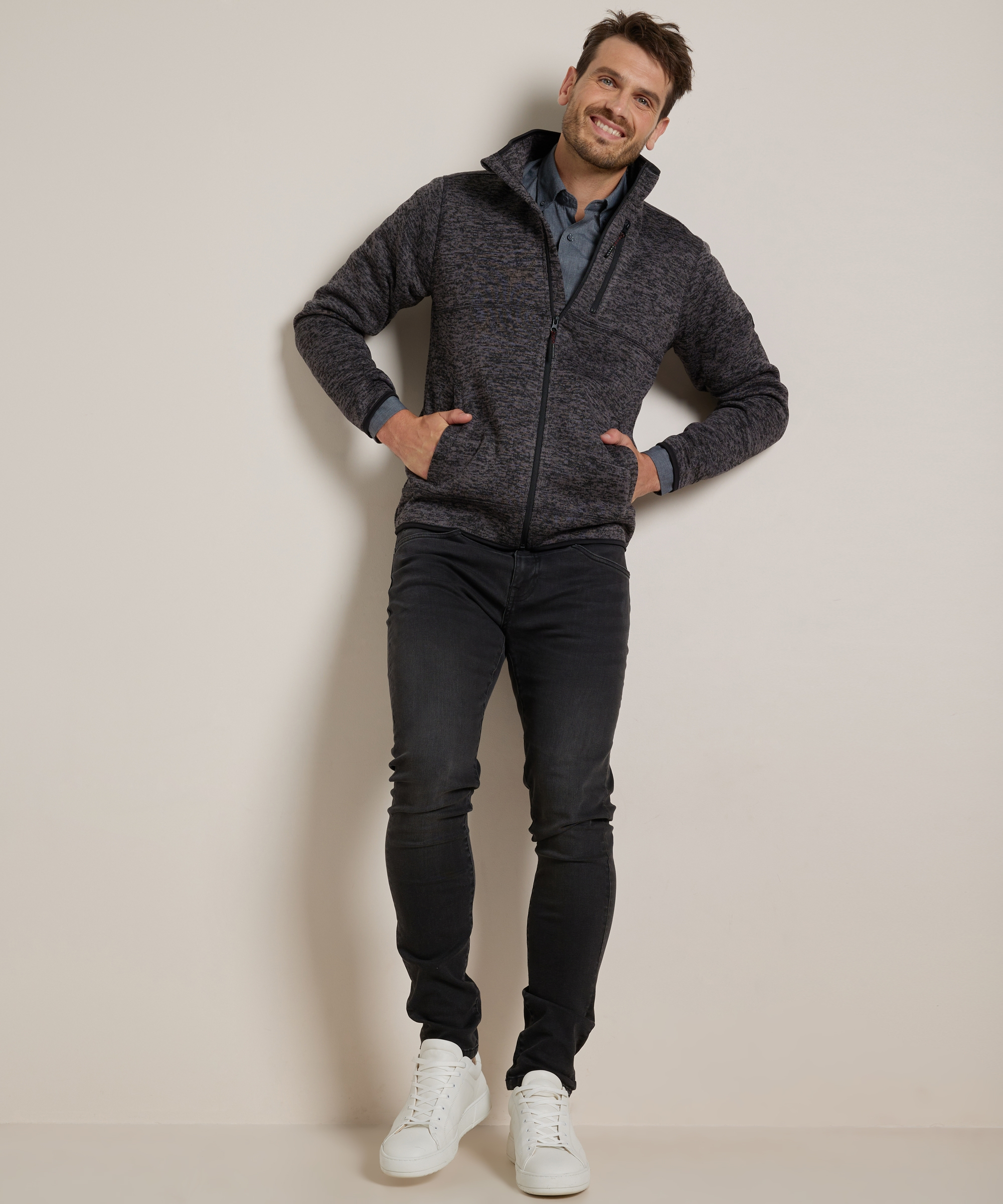 outdoor fleece vest