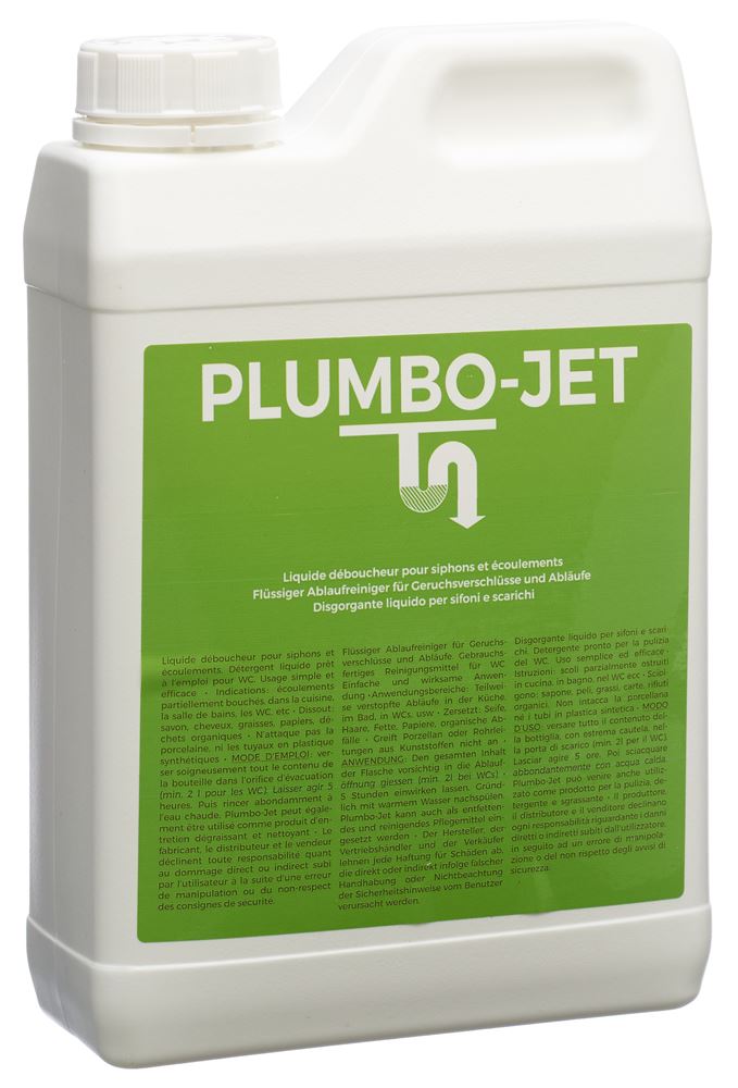 PLUMBO JET Ablaufreiniger WC<br>2 l, Kanister, flüssig