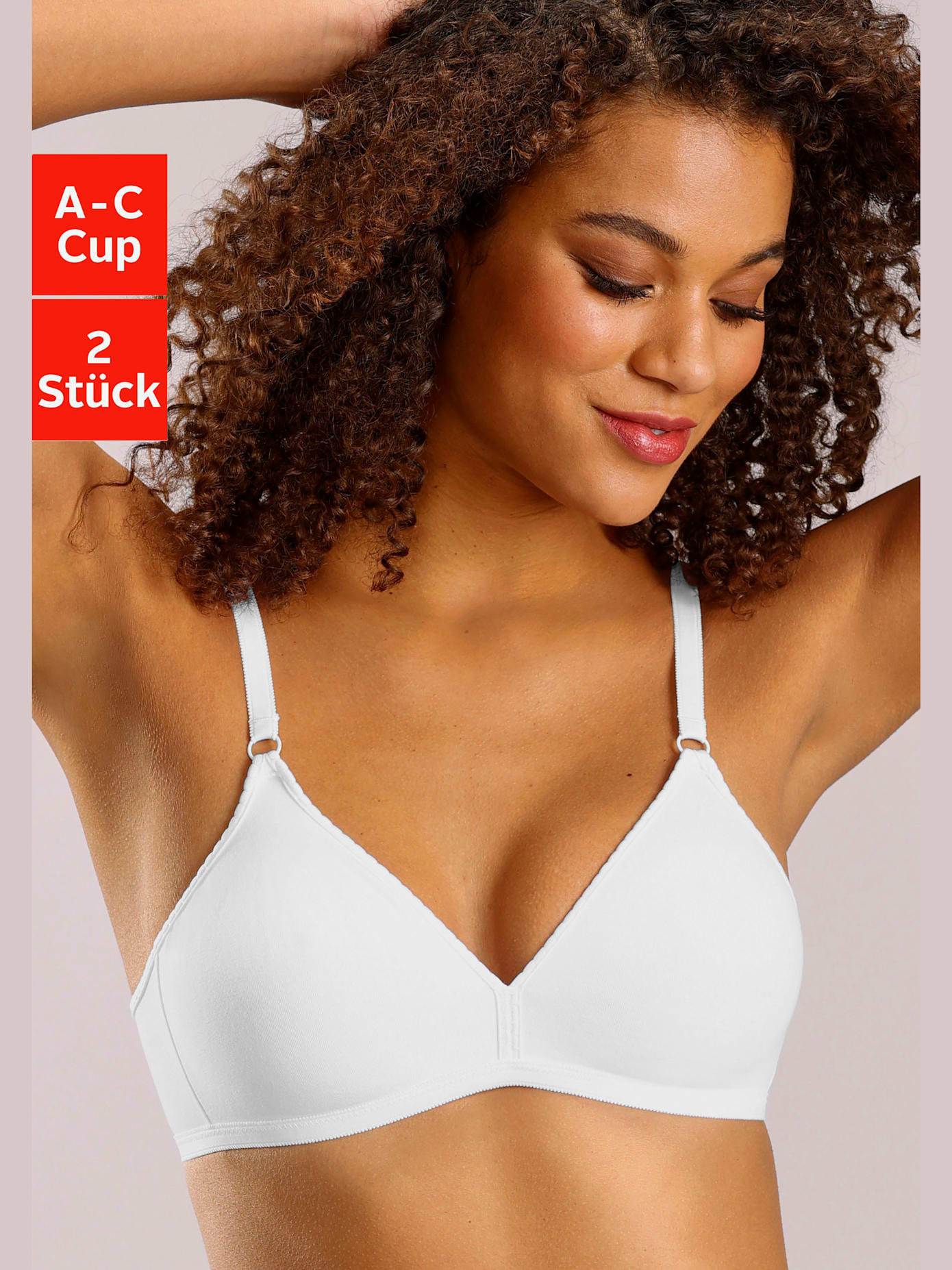 Soutien-gorge doux, bonnets préformés sans doublure