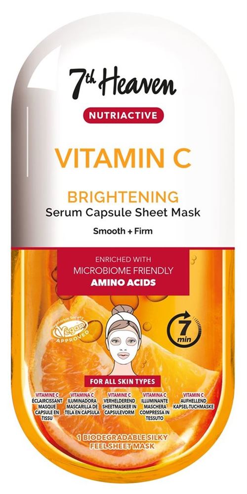7th Heaven Sheet Mask<br>10 ml, Nutriactive Vitamin C