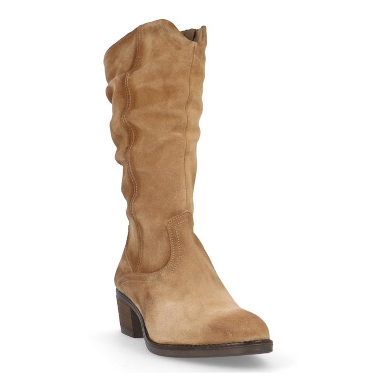 AQA Shoes A8661 Cognac