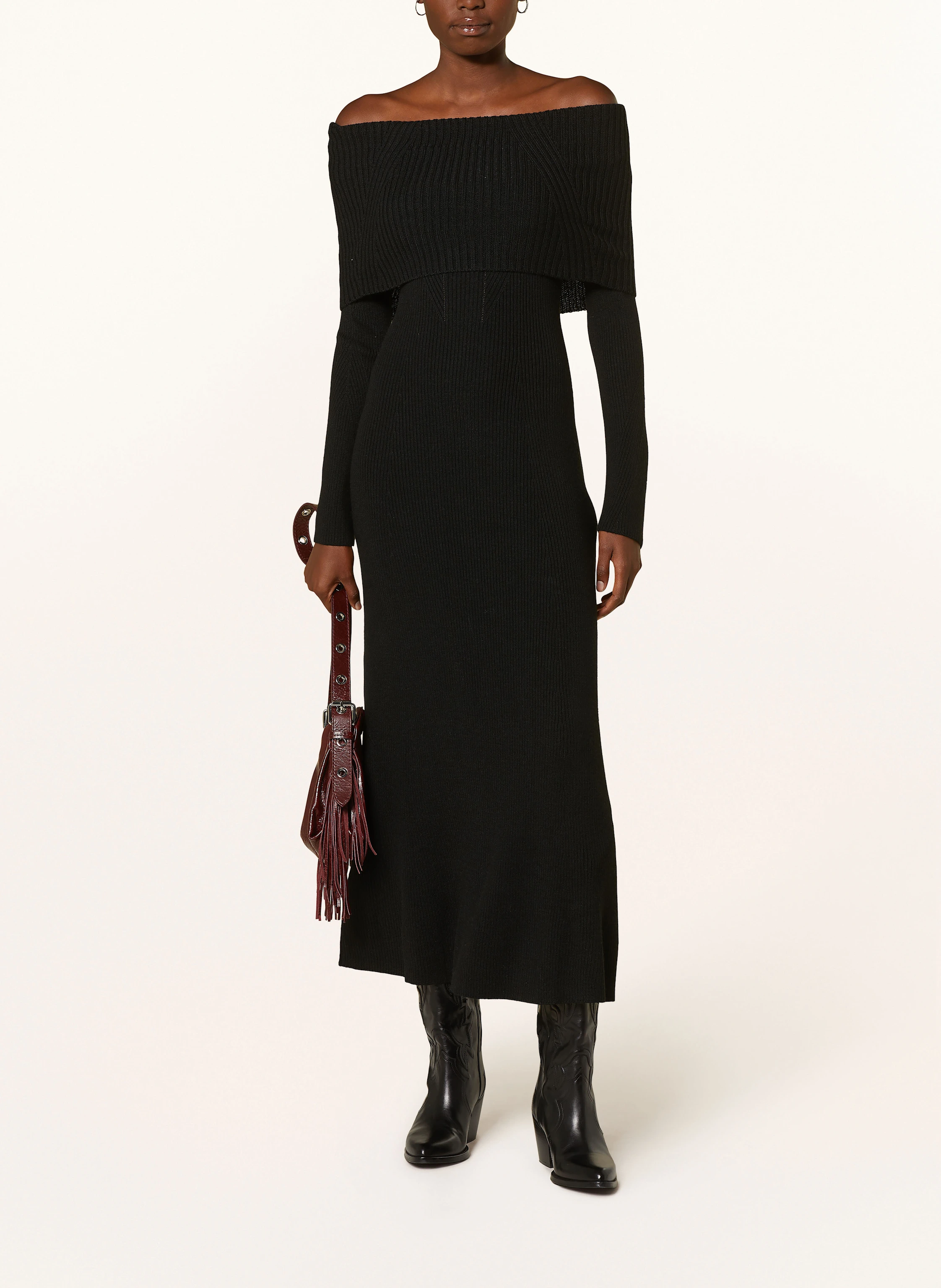 maje Strickkleid