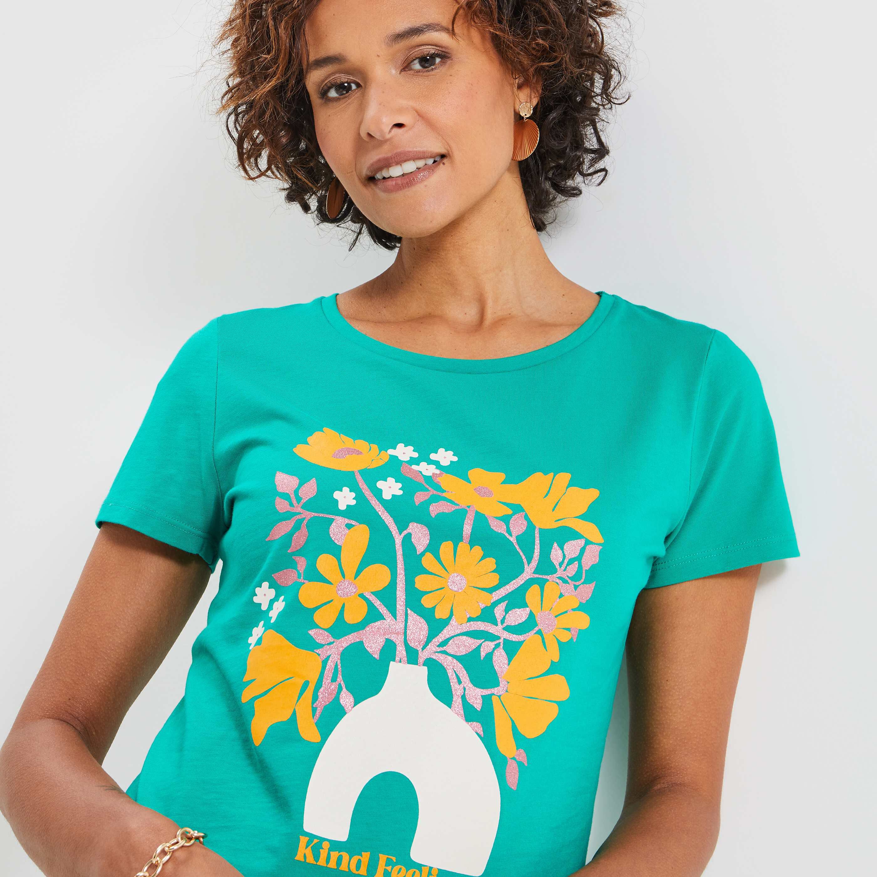 T-shirt femme - VERT