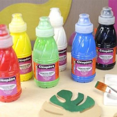 Cléopâtre Princess Mérit Nacrée - peinture - peinture acrylique - vert - 250 ml