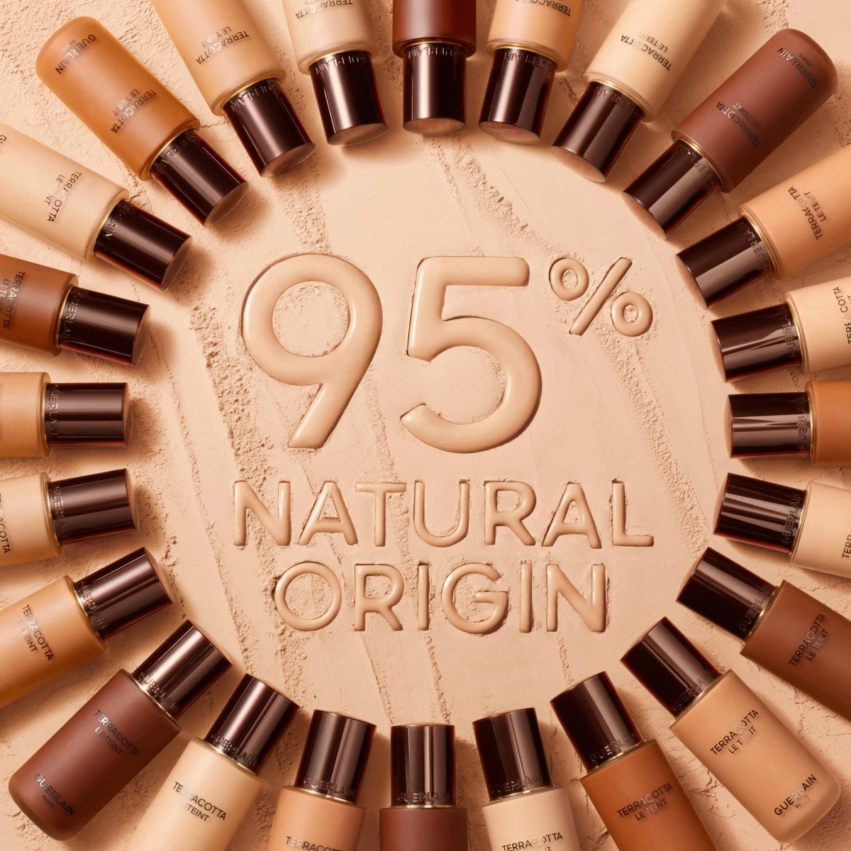GUERLAIN Terracotta Le Teint Fond de Teint Perfection Naturelle Fraîcheur Bonne Mine Tenue 24h - Sans Transfert