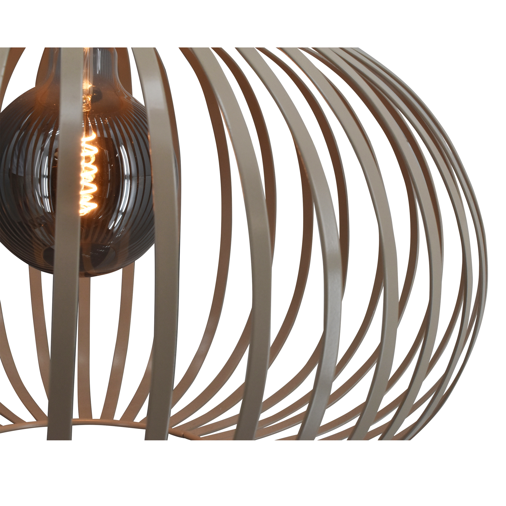 Hanglamp Lido medium taupe Ø40 cm