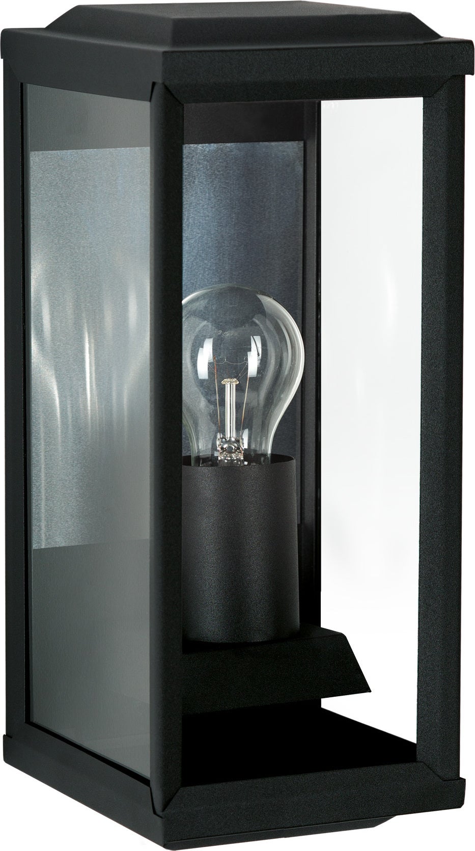 KS Verlichting wandlamp 'T Gooi zwart 12 x 12 x 28 cm