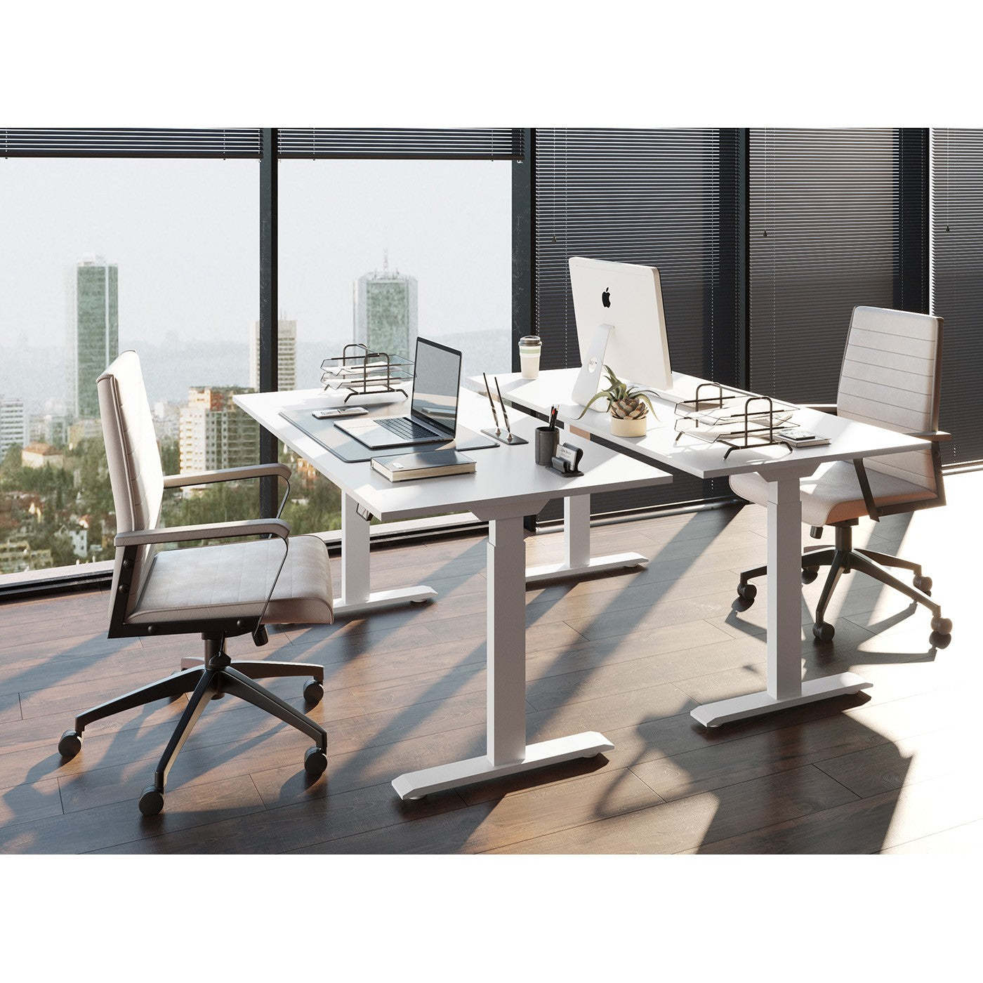 Kare Design Smart bureau wit 160x80cm