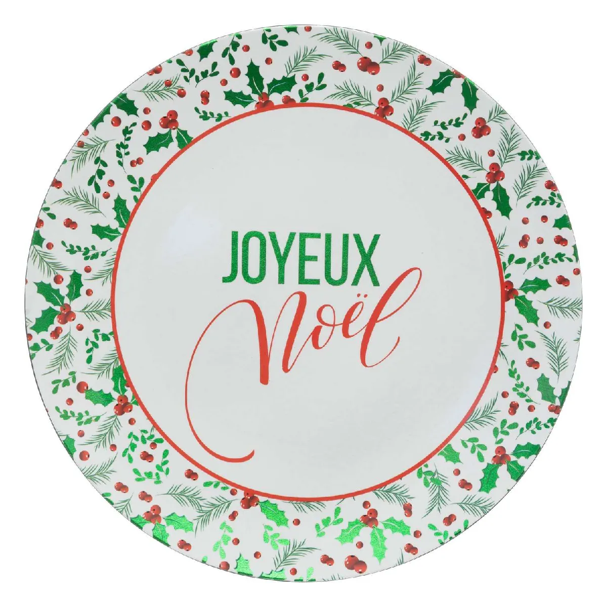 Atmosphera, Createur D'Interieur Atmosphera Dessous d'Assiette Noël - Vert