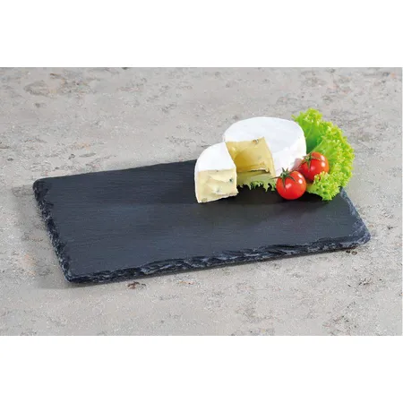 Kesper Buffet-Platte aus Schiefer, Maße: 30 x 20 cm