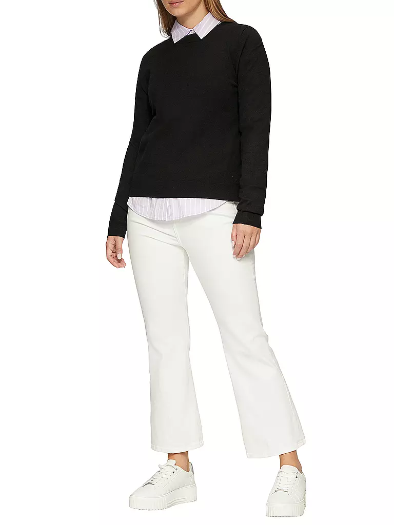 S.OLIVER Pullover schwarz