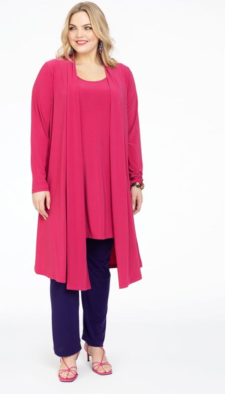 YOEK - Dames Vest - Lange Mouwen