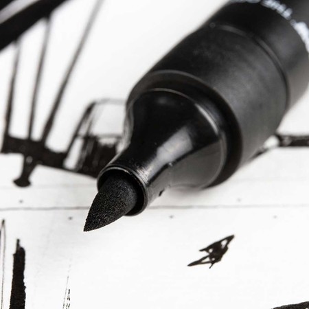 Molotow Blackliner Brush by MolotowFineliner - schwarz - Brush