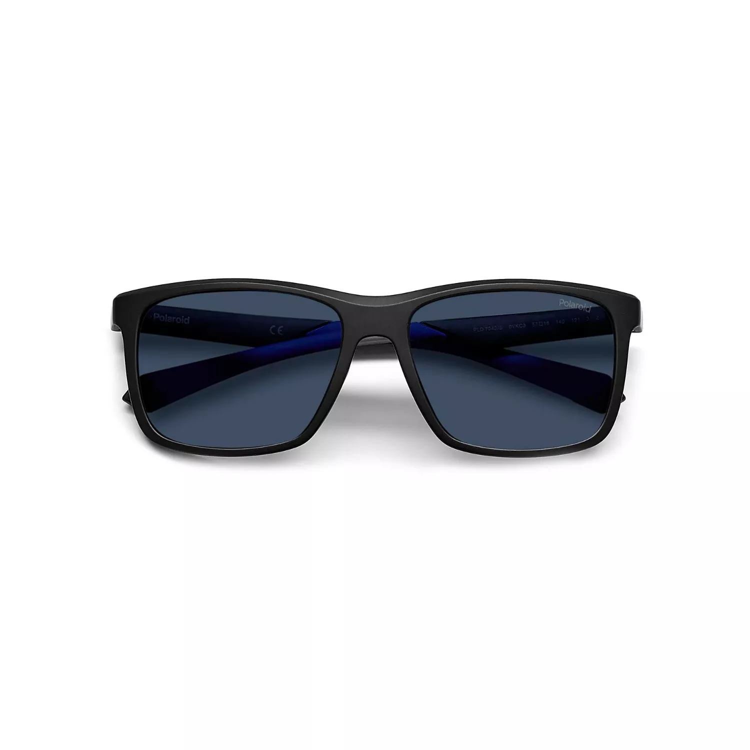 Polaroid Sport Matte Black Blue Solbrille 2051230VK57C3