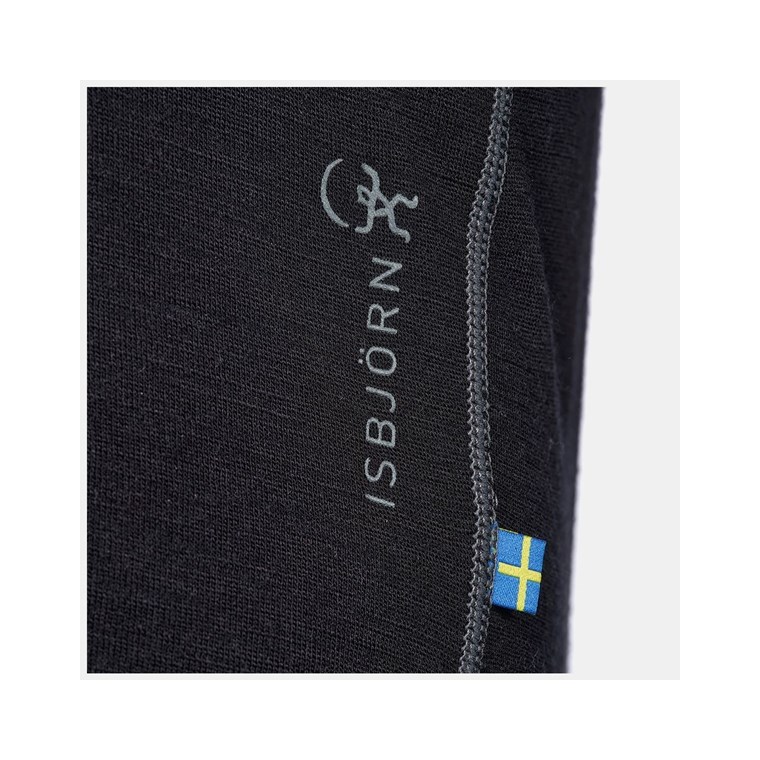 Isbjörn Husky Sweater Baselayer Kids Black