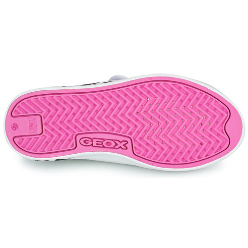 Geox - JR CIAK GIRL - Blanc / Rose
