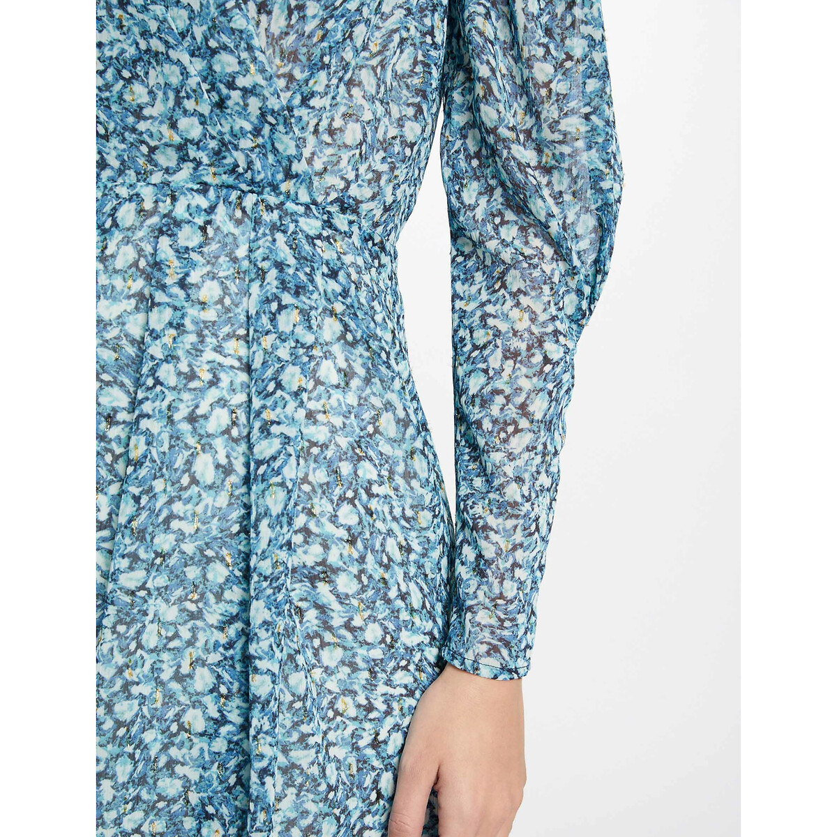 MORGAN<br>Vestido curto, estampa abstrata