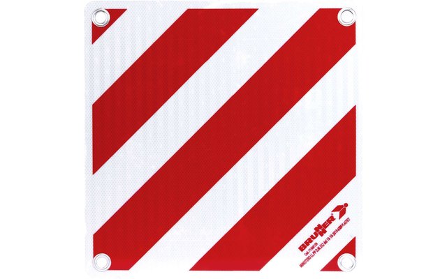 Brunner Zebra Warnschild Aluminium Italien