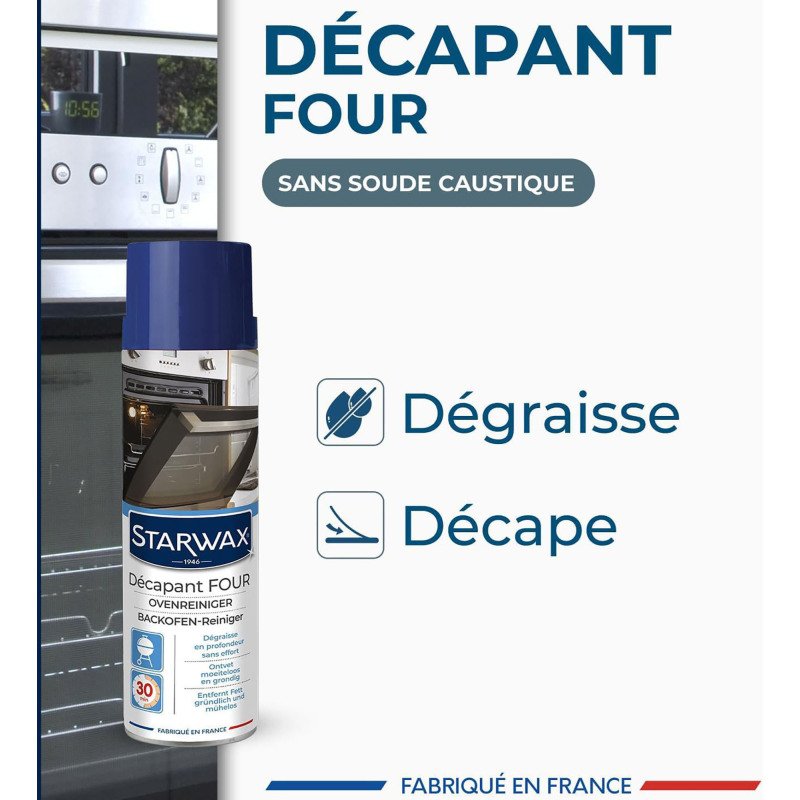 Décapant four et accessoires - aérosol - 500 ml
