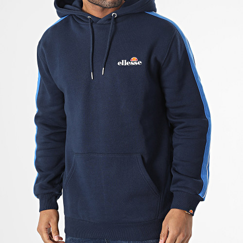 Sweat Capuche A Bandes Paiger SHQ17626 Bleu Marine