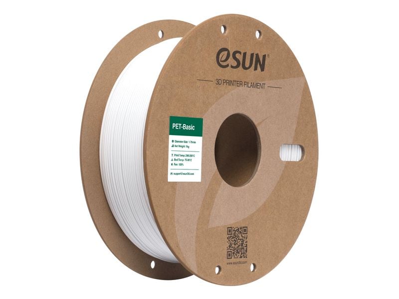 eSun Filament PET Basic Weiss 1.75 mm 1 kg PET Basic Filament
