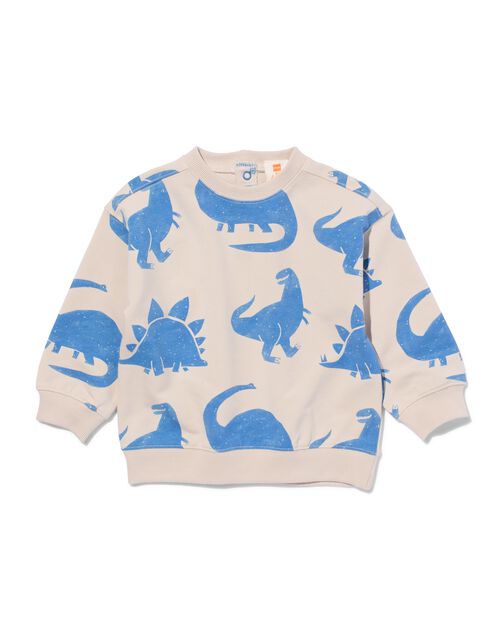 sweat dinosaures pour bébé  sable